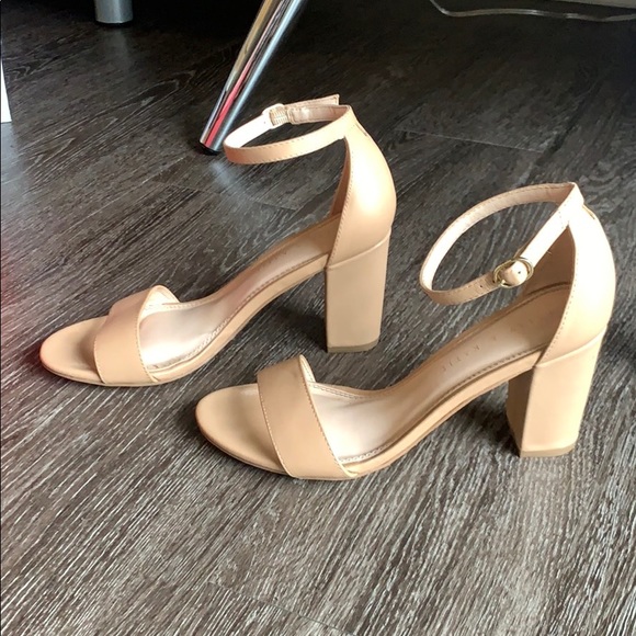 Kelly & Katie Shoes - BLOCK HEEL STRAPPY SANDALS